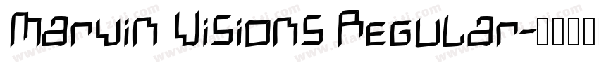 Marvin Visions Regular字体转换